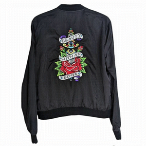 Urban Decay Black Bomber Jacket Beauty With An Edge large B1